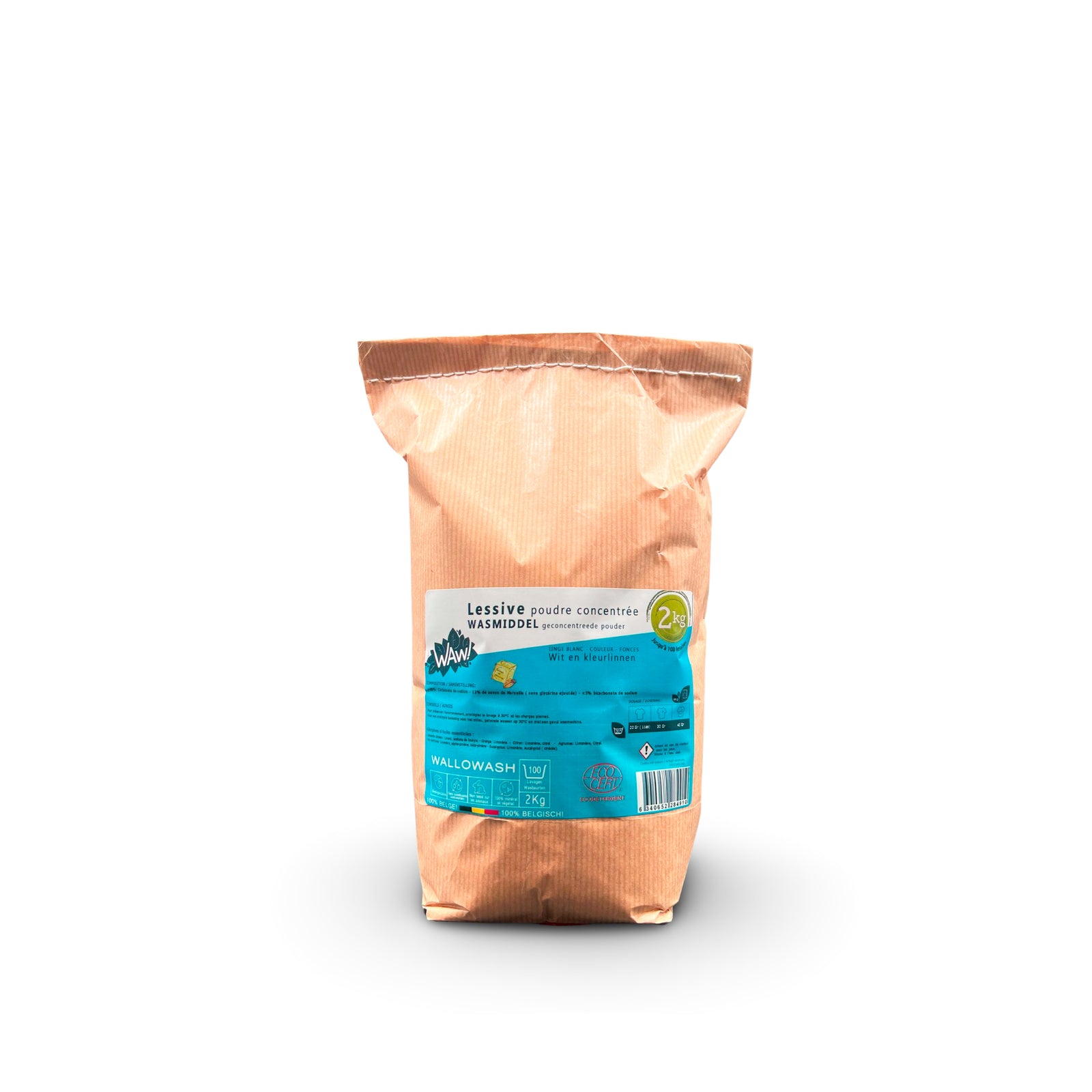 Lessive en poudre recharge : 2Kg - 100 lavages